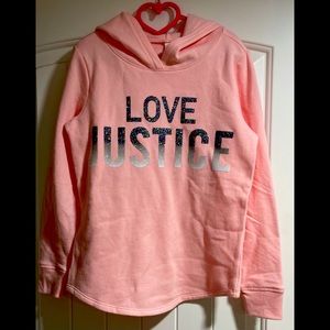 Justice sweater